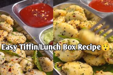 Simple & Healthy Kids Lunch Box Idea |easy instant breakfast recipe indian | Breakfast recipe |Nasta