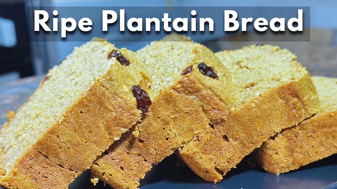 Plantain Oat Bread | super moist | No flour | No yeast | No sugar Plantain Oat Bread | super moist | No flour | No yeast | No sugar