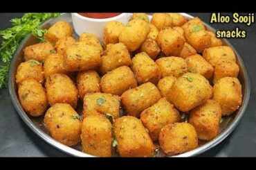 CRISPY Potato Snack Recipes! Potato Snacks Recipes | New Snacks Recipes | aalu recipes |Potato Bites