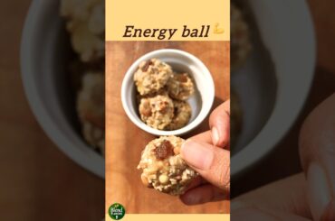 Healthy snack recipe | energy ball #healthy #short #trending