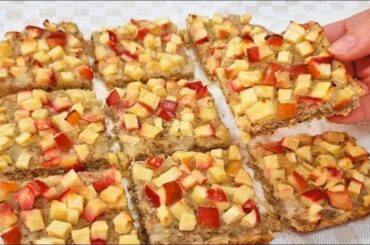 IRRESISTIBLE and Healthy! NO SUGAR, WHEAT, MILK, or EGG - Snack or Breakfast (Easy & Quick)