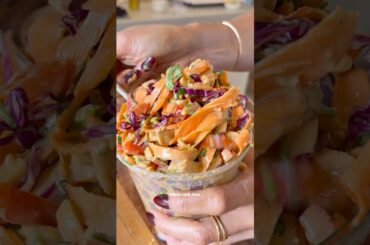 Thai Carrot Salad! #carrotsalad #saladrecipe #healthylifestyle #easyrecipe #viral