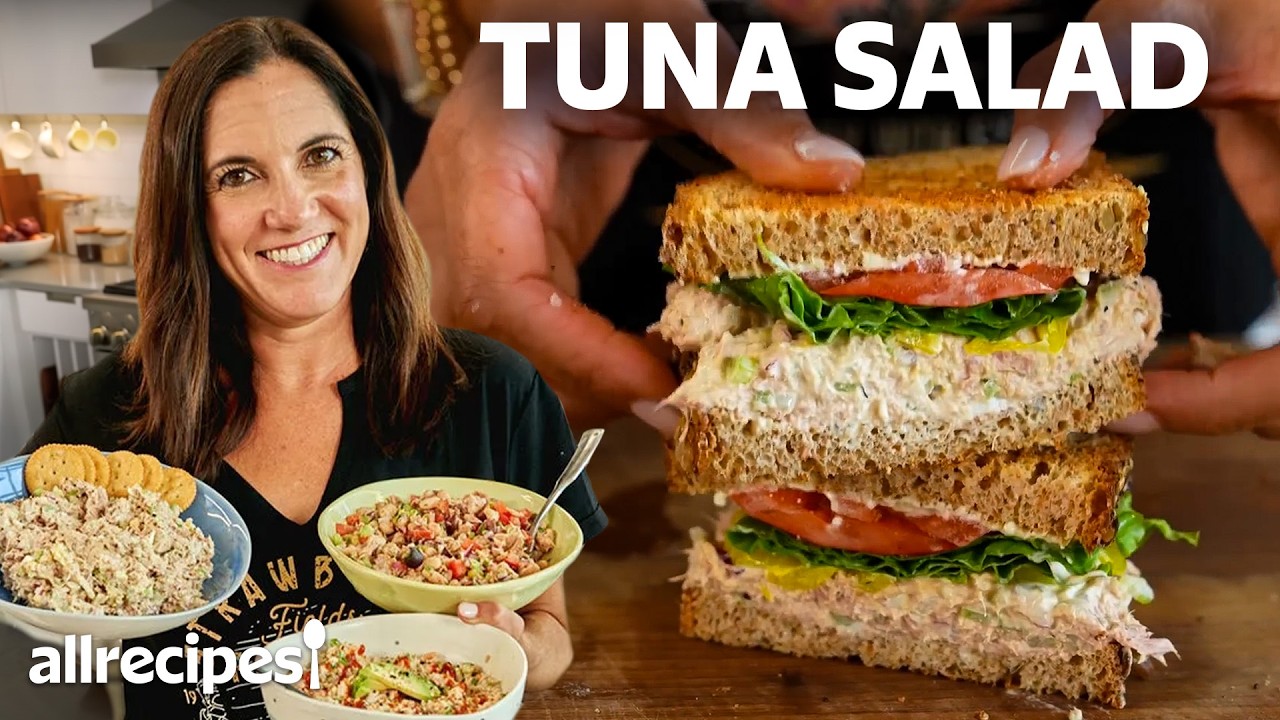 I Made 3 Tuna Salads (Classic, Spicy, No Mayo) | Allrecipes I Made 3 Tuna Salads (Classic, Spicy, No Mayo) | Allrecipes