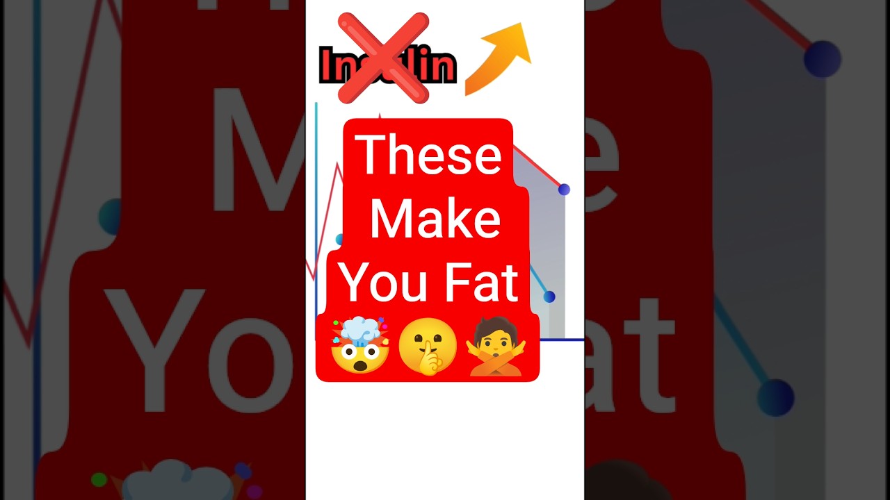 Stop THESE 3 ‘Healthy’ Snacks (aka Belly-Fat Traps) #shorts Stop THESE 3 ‘Healthy’ Snacks (aka Belly-Fat Traps) #shorts