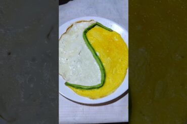 2 in 1 eggs pouch breakfast ideas #shorts #egg