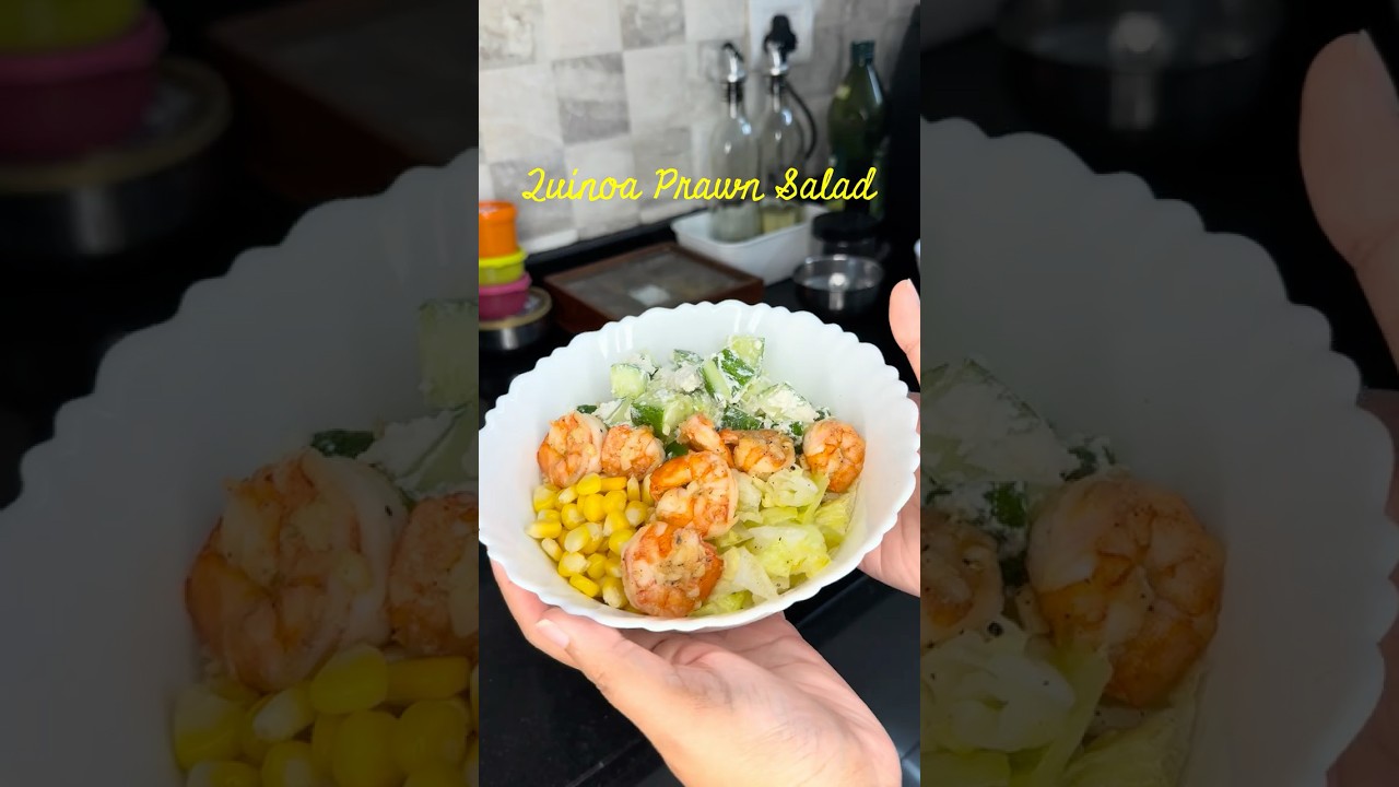 Healthy Quinoa Prawn Salad | Easy Summer Salad Recipe | High Protein & Gluten-Free Meal Healthy Quinoa Prawn Salad | Easy Summer Salad Recipe | High Protein & Gluten-Free Meal