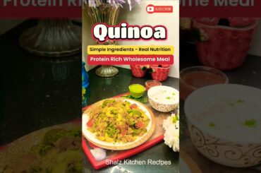 Low-Calorie Quinoa Pulao for Weight Loss #shorts #quinoa #quinoarecipes #protein #recipe #food #diet