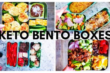 KETO BENTO BOX LUNCH IDEAS [healthy low carb recipes for school & work]