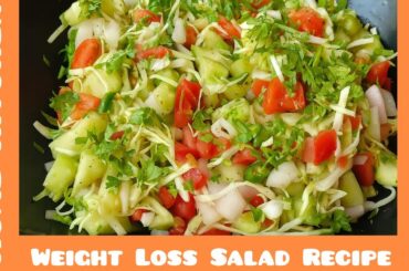 5-Minute Healthy Salad Recipe by Home Kitchen | Refreshing Summer Veggie Mix