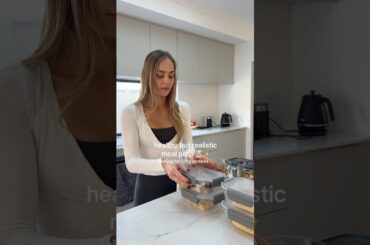 HEALTHY EATING GAME PLAN | simple meal prep for the week #easyrecipe #healthyfood #mealprep #protein