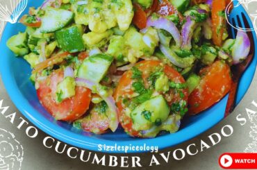 Quick Avocado Salad Recipe | Healthy Summer Salad for Weight Loss!
