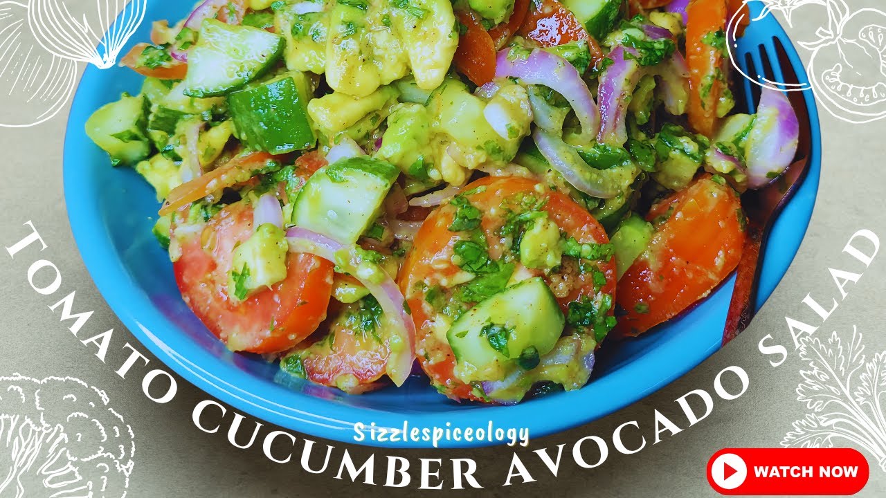 Quick Avocado Salad Recipe | Healthy Summer Salad for Weight Loss! Quick Avocado Salad Recipe | Healthy Summer Salad for Weight Loss!