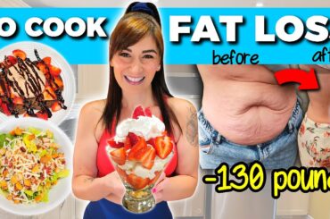 My NEW 1600 Calorie Fat Loss Meal Plan (NO COOK)