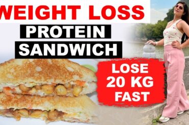 Protein Sandwich for Flat Belly/Stomach In 5 Days| Choley/Paneer| Fast Weight Loss|Dr.Shikha Singh
