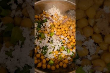 Super quick healthy  white  Chana  breakfast  recipes #shorts  #shortsfeed #shortsviral #sathvic