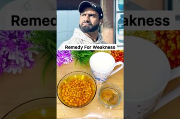 Nitesh Soni’s Remedy For Body Weakness #shorts #trending #viralvideo #recipe #homeremedy #foodshorts