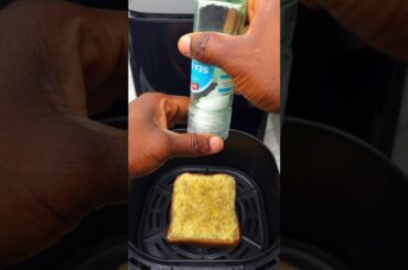 Best Air Fryer Cheese Toast #shorts #cheese #airfryerrecipes