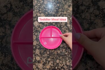 Healthy and Easy Meal Idea for Picky Toddler Eaters! #shorts #toddlermealideas