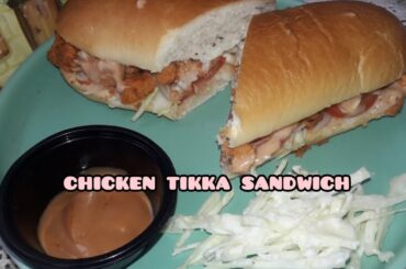 easy healthy sandwich recipes for weight loss  /chicken loaded sandwich recipe by yummy food stuff