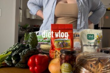 what I eat in a day with severe obesity | grocery haul