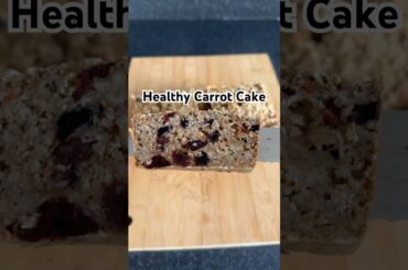 Healthy Carrot Cake - Recipe in comments #carrotcake #healthysnacks #recipe