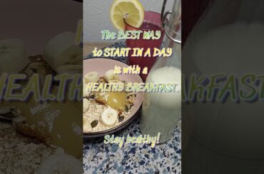 More energy, vitamin boost and a better start in your day! #breakfast #recipe #easy #healthy #simple