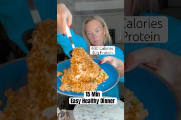 No time to cook? Easy healthy dinner in less than 15 min #easymeals #quickdinner #healthydinnerideas