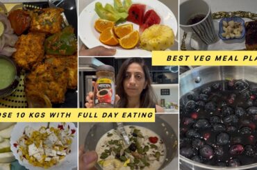 Full Day Eating/ VEG DIET PLAN / Lose 10 Kgs Easily By Nisha Arora