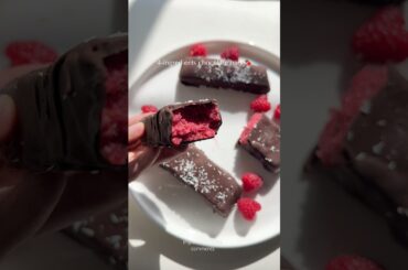 4-Ingredients chocolate bars #healthy #recipe #sweet