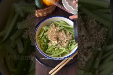 The Cucumber Salad That's Worth Every Tear #salad recipe