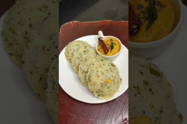 Breakfast Recipes | Instant Rava Idli & Chutney | Breakfast Ideas #shorts #recipe #viral