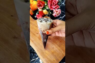 Healthy cornetto || #shorts #trending #cooking #food #healthy #viralvideo #shortsfeed #homemade