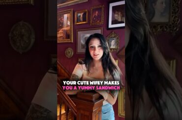 Your cute wifey makes you a cheesy healthy sandwich!