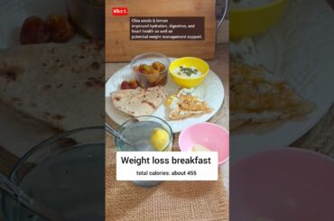 best breakfast for weight loss in a healthy way #weightlossbreakfast #dietbreakfast #fatburn #shorts