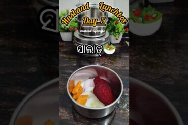 husband lunchbox day 5 #short#viral#odia#food#cooking#odisha#healthy#lunch#ytshorts