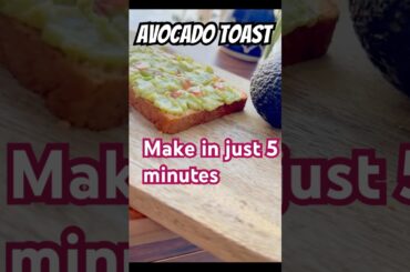 simple healthy | avocado toast #recipe #healthy #viral #trending #sandwich#shorts