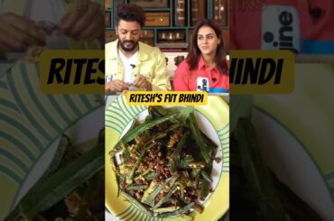 Ritesh Deshmukh love Bhindi Masala #shorts #riteshdeshmukh #viralvideo #bhindi #healthy #lunch