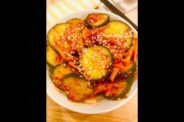 30 Minute Cucumber Kimchi