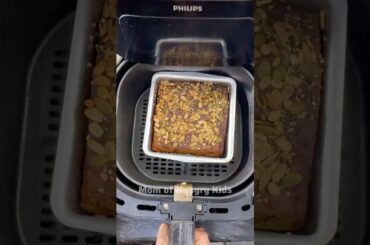 No maida no sugar | Healthy oats banana cake | #shorts #momofhungrykids #airfryerrecipes