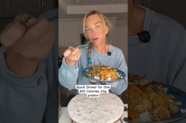 The quick Healthy Dinner solution when cooking for one!