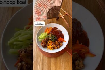 15 mins Korean Buddha Bowl - Bibimbap