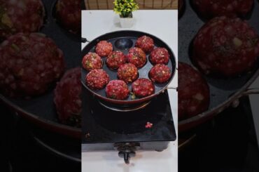 Beetroot Stuffed Paneer Sabudana Vada Recipe #Healthy Snacks #Shortvideo