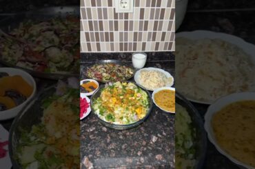 Make a healthy salad with boiled eggs and potatos #gardensalad #food #cooking #youtubeshorts #youtub