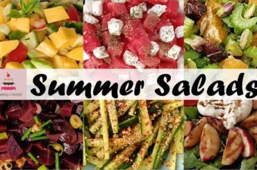 Easy & Healthy Summer Salad Recipes | Vegan & Keto-Friendly Ideas