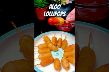 Aloo Lollipops Street Style Potato Snacks | Easy Indian Evening Snack #food #shorts