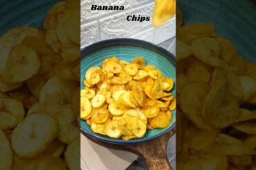 #shorts Crispy Banana Chips in Just 10 Minute! #chips #foodie