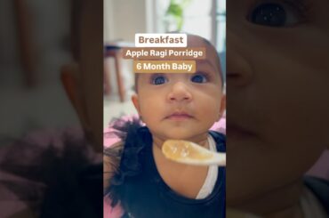 Healthy Breakfast Recipe for 6 Month Baby #shorts