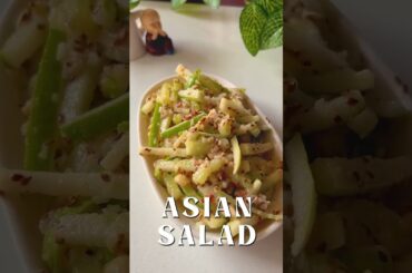 Cucumber Salad for Weight Loss | Healthy No Cook Salad Recipe #asiansalad #easyrecipe #viralshorts