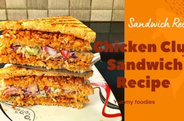 Club Sandwich Recipe! Bread Sandwich Recipe | Breakfast Sandwich | Healthy Sandwich Recipe #Sandwich