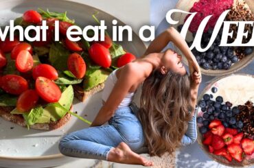 food diary: a week of healthy high-protein meals